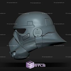 Cosplay STL Files Phase Zero Dark Trooper Helmet Starwars 3D Print Wearable