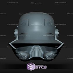 Cosplay STL Files Phase Zero Dark Trooper Helmet Starwars 3D Print Wearable