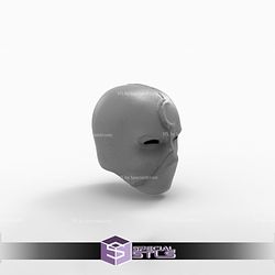 Cosplay STL Files Moon Knight Mask for Suit Version 3D Print Wearable