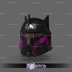 Cosplay STL Files Moff Gideon Dark Trooper Helmet