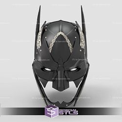 Cosplay STL Files Medieval Batman Helmet V2 3D Print Wearable