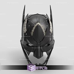 Cosplay STL Files Medieval Batman Helmet V2 3D Print Wearable