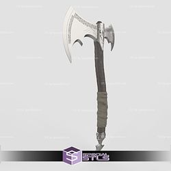 Cosplay STL Files Medieval Batman Axe 3D Print Wearable