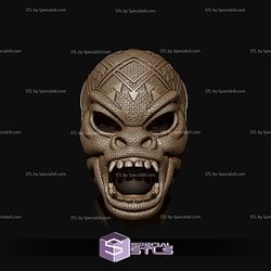Cosplay STL Files Mbaku Mask