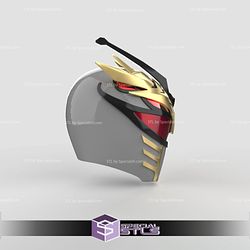 Cosplay STL Files Lord Drakkon Helmet 3D Print Wearable