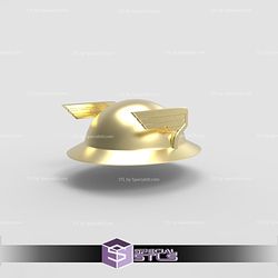 Cosplay STL Files Jay Garrick Flash Helmet 3D Print Wearable