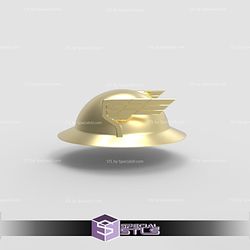 Cosplay STL Files Jay Garrick Flash Helmet 3D Print Wearable