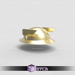 Cosplay STL Files Jay Garrick Flash Helmet 3D Print Wearable