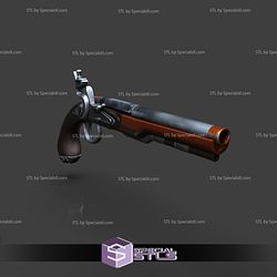 Cosplay STL Files Jack Sparrow Flintlock Pistol