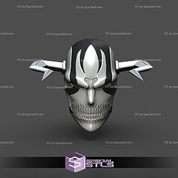 Cosplay STL Files Ichigo Vasto Lorde Mask 3D Print Wearable