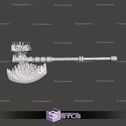 Cosplay STL Files Holgas Axe DnD