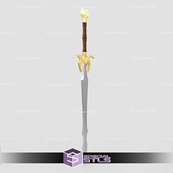 Cosplay STL Files Heimdall Sword Thor 3D Print Wearable