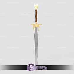 Cosplay STL Files Heimdall Sword Thor 3D Print Wearable