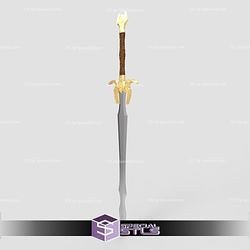 Cosplay STL Files Heimdall Sword Thor 3D Print Wearable