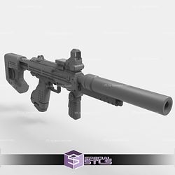 Cosplay STL Files Halo M7 SMG 3D Print Wearable