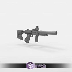 Cosplay STL Files Halo M7 SMG 3D Print Wearable