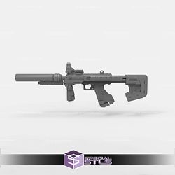 Cosplay STL Files Halo M7 SMG 3D Print Wearable