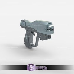 Cosplay STL Files Halo M6G Magnum