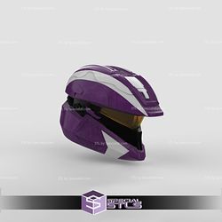 Cosplay STL Files Halo 4 Scout Helmet 3D Print Wearable