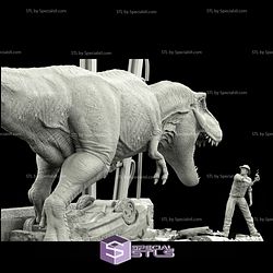 T-Rex Scene from Jurassic Park