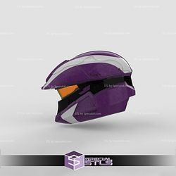 Cosplay STL Files Halo 4 Scout Helmet 3D Print Wearable