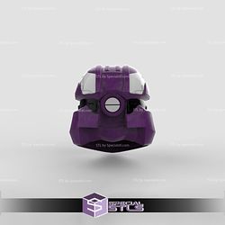 Cosplay STL Files Halo 4 Scout Helmet 3D Print Wearable