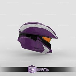 Cosplay STL Files Halo 4 Scout Helmet 3D Print Wearable