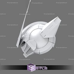 Cosplay STL Files Gundam Exia Helmet 3D Print Wearable