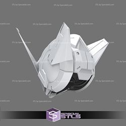 Cosplay STL Files Gundam Exia Helmet 3D Print Wearable