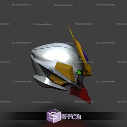 Cosplay STL Files Gundam Barbatos Helmet 3D Print Wearable