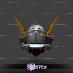 Cosplay STL Files Gundam Barbatos Helmet 3D Print Wearable