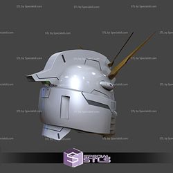 Cosplay STL Files God Gundam Helmet 3D Print Wearable