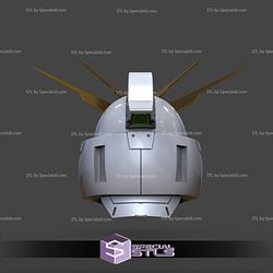 Cosplay STL Files God Gundam Helmet 3D Print Wearable