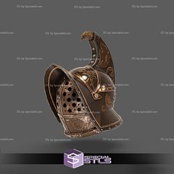 Cosplay STL Files Gladiator Murmillo Helmet Wearable 3D Print