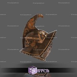 Cosplay STL Files Gladiator Murmillo Helmet Wearable 3D Print