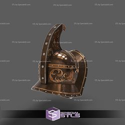 Cosplay STL Files Gladiator Murmillo Helmet Wearable 3D Print