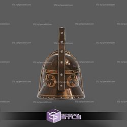 Cosplay STL Files Gladiator Murmillo Helmet Wearable 3D Print