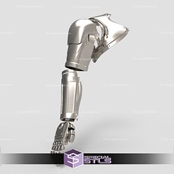 Cosplay STL Files Full Metal Alchemist Edward Elric Arm 3D Print Wearable