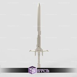 Cosplay STL Files Excalibur Assassins Creed Valhalla