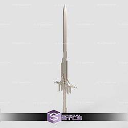 Cosplay STL Files Excalibur Assassins Creed Valhalla