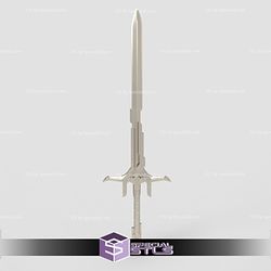 Cosplay STL Files Excalibur Assassins Creed Valhalla