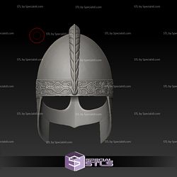 Cosplay STL Files Eowyn Helmet Lord of the Ring 3D Printing Figurine