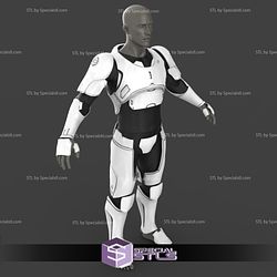 Cosplay STL Files Elite Stormtrooper Armor Starwars 3D Print Wearable