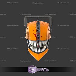 Cosplay STL Files Denji Helmet Chainsaw Man 3D Print Wearable