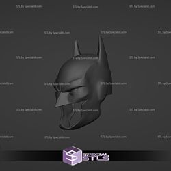 Cosplay STL Files DCAU Batman Helmet 3D Print Wearable