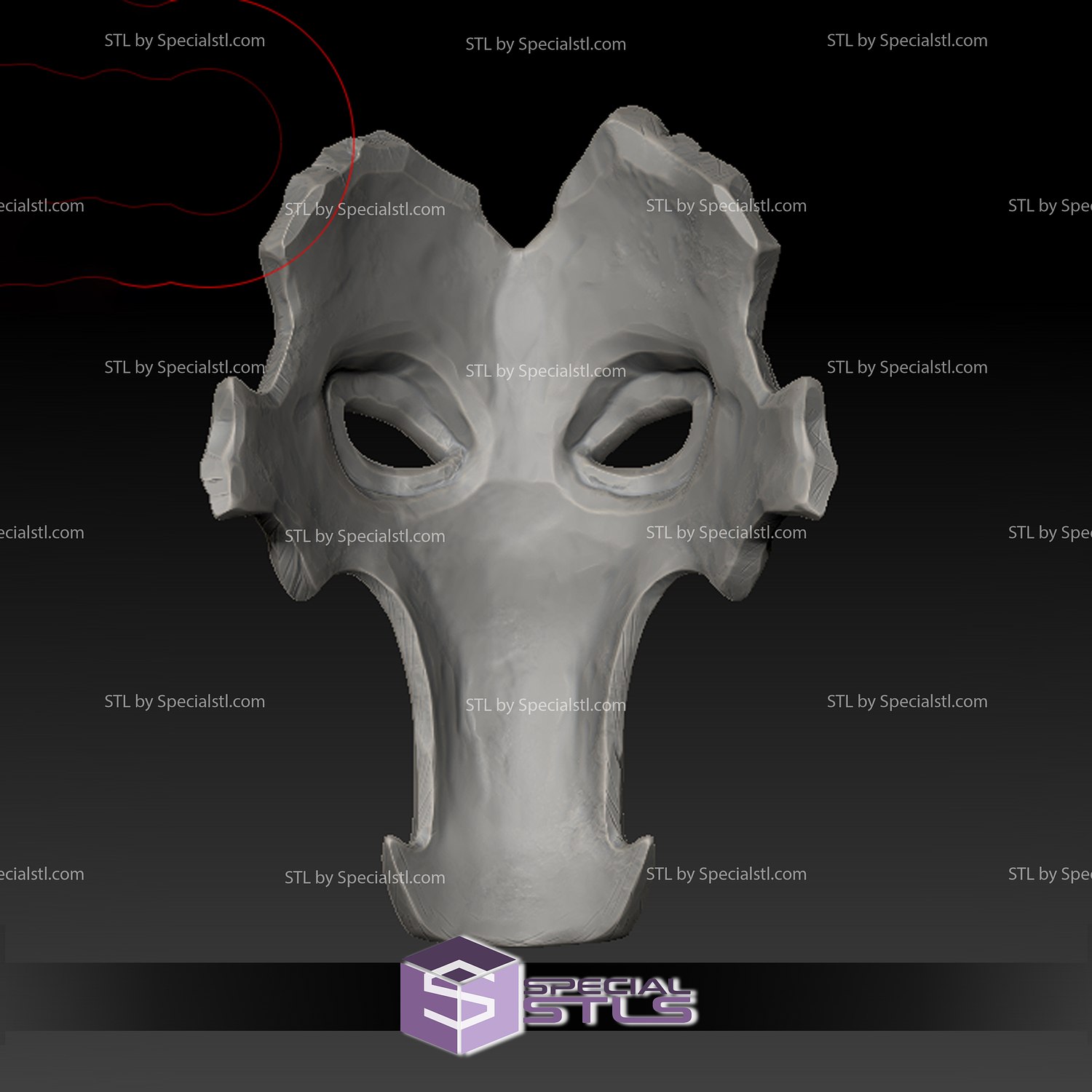 Cosplay STL Files Darksiders Death Mask