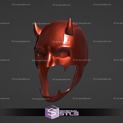 Cosplay STL Files Daredevil Concept Mask 3D Print Wearable