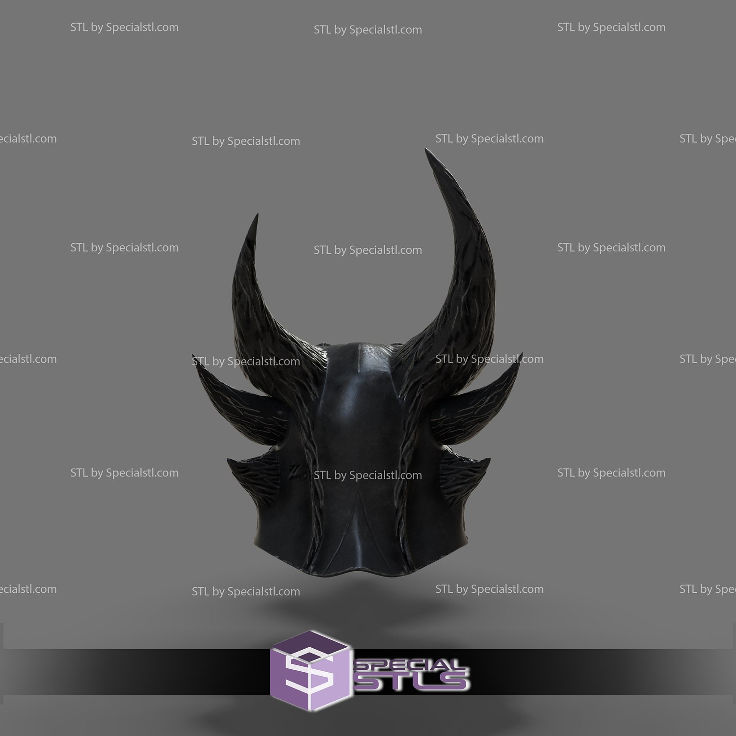 Cosplay STL Files Daedric Helmet 3D Print Wearable Skyrim The Game