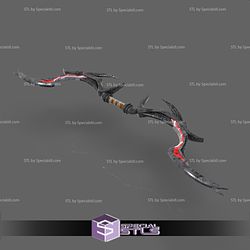 Cosplay STL Files Daedric Bow Elder Scrolls The Game