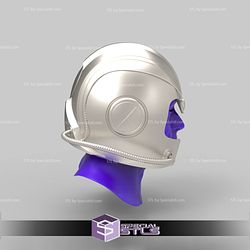 Cosplay STL Files Cerebro Helmet 3D Print Wearable